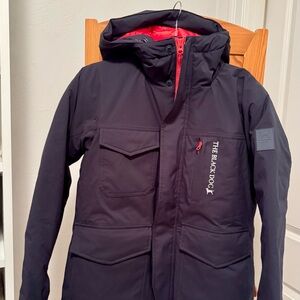 Ladies Newport Waterproof Down Jacket - Navy (NWT)